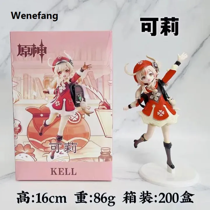Wenefang%2016cm%20Genshin%20Impact%20Klee%20Anime%20Figure%20Genshin%20Impact%20Paimon%20New%20style%20Action%20Figure%20Klee%20Figurine%20Collection%20Model%20Doll%20Gift%20-%20Image%203