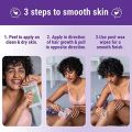 Bombae Full Body Wax Strips for Dry Skin with Shea Butter & Rose Fragrance. 