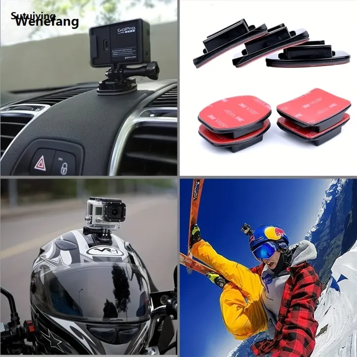 Wenefang%20Sutuiying%20Helmet%20Holder%20Adhesive%20Flat%20Frame%20Curved%203M%20Stickers%20Helmet%20Extension%20Arm%20Base%20Brackets%20Quick%20Mount%20With%20J%20Hook%20Buckle%20-%20Image%206