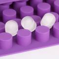 88 hole cylindrical ice tray mold jelly candy mold nougat mold ice tray cake decoration mold. 