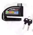 Alarm Disc Lock, Anti-Theft Motorcycle Disc Brake Lock. 