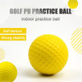 42Mm Mixed Color Pu Foam Solid Sponge Soft Ball Indoor Golf Practice Ball Toy Ball Junna. 