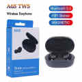 A6S TWS True Wireless Stereo IPX5 Waterproof Dustproof Earbuds Bluetooth 5.0 Headset with Mic. 