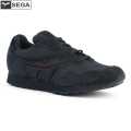 Sega Salmon Black Sneaker Shoes For Men. 