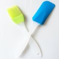 Silicon Oil Brush And Spatula Set  ( Assorted Color ). 