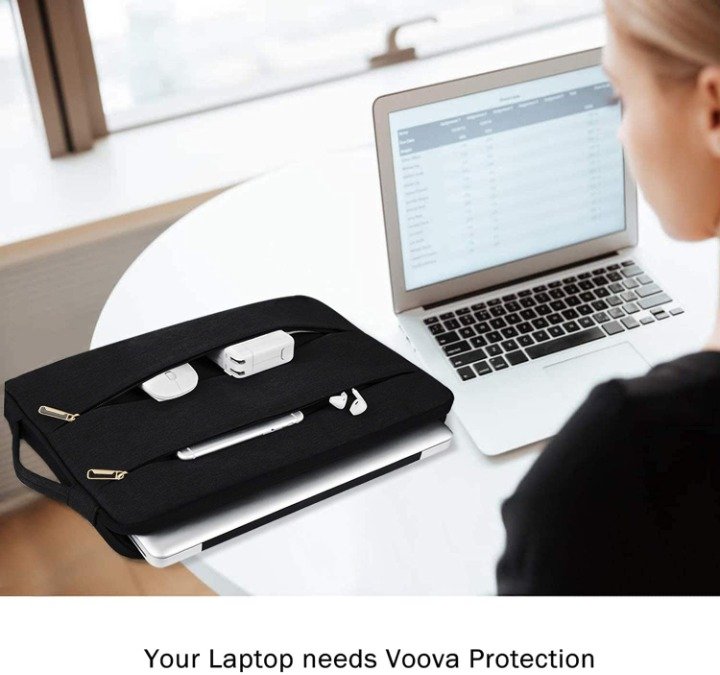 SALCKO%20Premium%20Laptop%20Bag%20Water-Resistant%20With%20Fur-Lined%20Interior%20-%20Slim%20Design,%20Fits%20All%20Laptops%2013%20Inch%20To%2015.6%20Inch,%20BLACK%20-%20Image%204