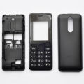 NEW BINYEAE New Full Housing For Nokia 108 Case Front Frame With Key Display Glass+Middle Frame+Back Cover. 