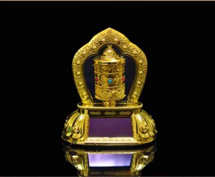 Gold%20Colour%20Solar%20Rotating%20Latest%20Tibetan%20Buddhist%20Prayer%20Wheel%20for%20Cars%20Dashboards%20-%20Image%204