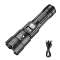 New Powerful Rechargeable LED Flashlight Super Bright Portable Long Shot Torch Built-in Battery Torch ABS Waterproof Camping Lantren. 