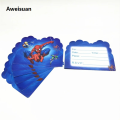Aweisuan spiderman birthday decorations Hot Spiderman Birthday Party Paper Cups Plates Tablecloth For Kids Boys Spider man Baby Shower Party Decorations Party SuppliesBalloons. 