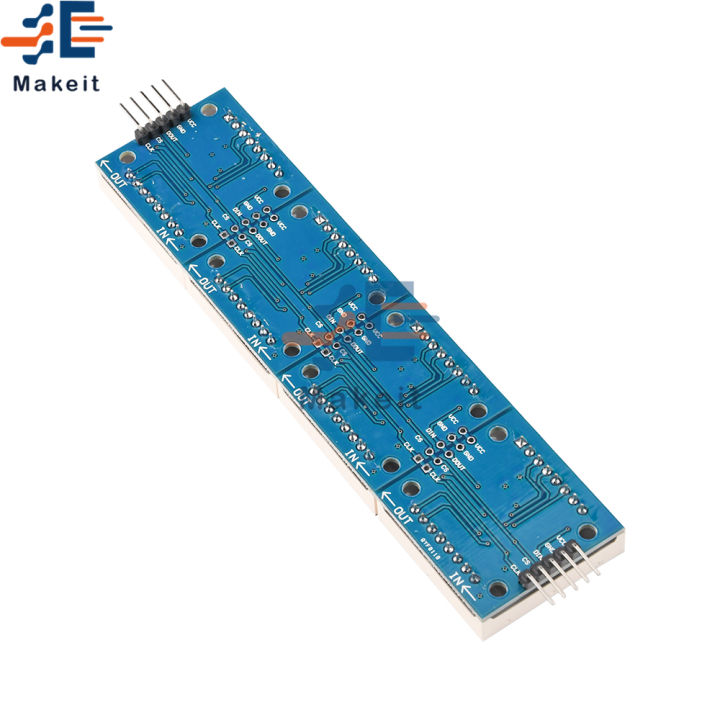 MAX7219%20LED%20Microcontroller%204%20In%201%20Display%20with%205P%20Line%20Dot%20Matrix%20Module%205V%20Operating%20Voltage%20for%20Arduino%208x8%20Dot%20Matrix%20Common%20-%20Image%203