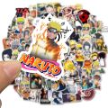 Artsy Home 25/50 Pcs Naruto Anime Stickers for Laptops and Skateboards Cellphone Guitar. 