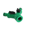 Y Connector Resealable Quick Coupling Drip Irrigation System Adapter 3-way Valve Mystic. 