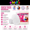 Disposable Underarm Sweat Pads for Men and Women - 10 Pc. 