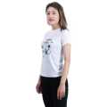 White Solid Happy Holi T Shirt For Unisex By Arushi. 
