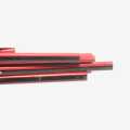 Nataraj 621 Ruby Triangular HB Pencil 12 Pcs. 