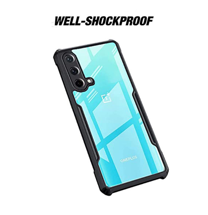 For%20OnePlus%20Nord%20CE%205G%20Back%20Case%20-%20Ultra%20Thin%20Clear%20PC%20Back%20Hybrid%20Transparent%20Phone%20Cover%20-%20Image%204