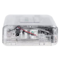 1 Set Cassette Player Full Transparent Shell Player Full Transparent Shell Cassette to MP3 Format Tape Player for Music. 