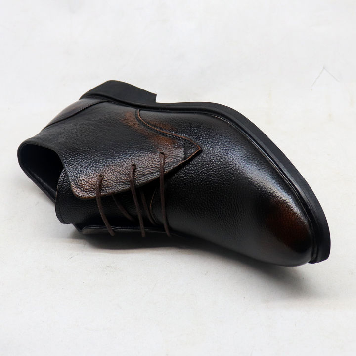 Pure%20Leather%20Vintage%20Classic%20Leather%20Half%20Boot%20For%20Men%20Casual%20Shoes%20Formal%20Leather%20Boot%20-%20Fashion%20%7C%20Shoes%20For%20Men%20-%20Image%208
