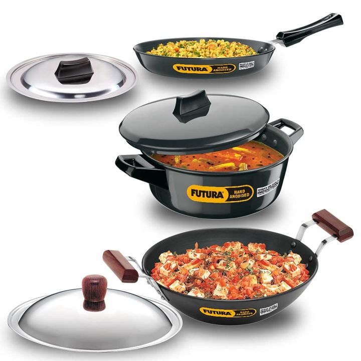 Futura 3 Pieces Cookware Set 1, Induction Cookware Set