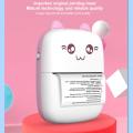 Mini Portable Thermal Printer Photo Printer Lable Print Pocket Printer. 
