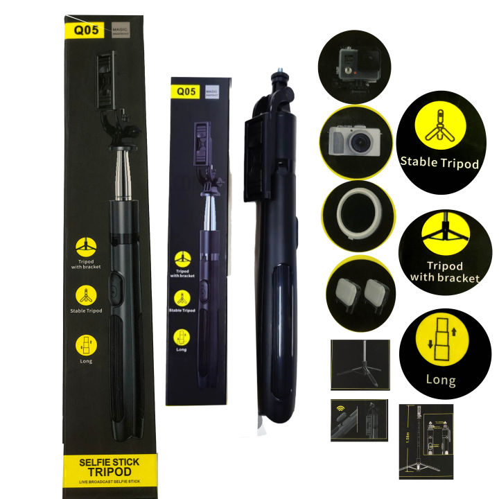 Q05 Selfie Stick With Tripod