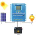 Maximum Power Point Tracking Solar Controller 12/24/36/48V Automatic Identification Intelligent Photovoltaic System Solar Charging Controller. 
