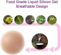 Nipple Covers for Women Reusable, Sexy Silicone Nipple Covers No Sticky Large Breast Self-Adhesive Invisible Thin. 