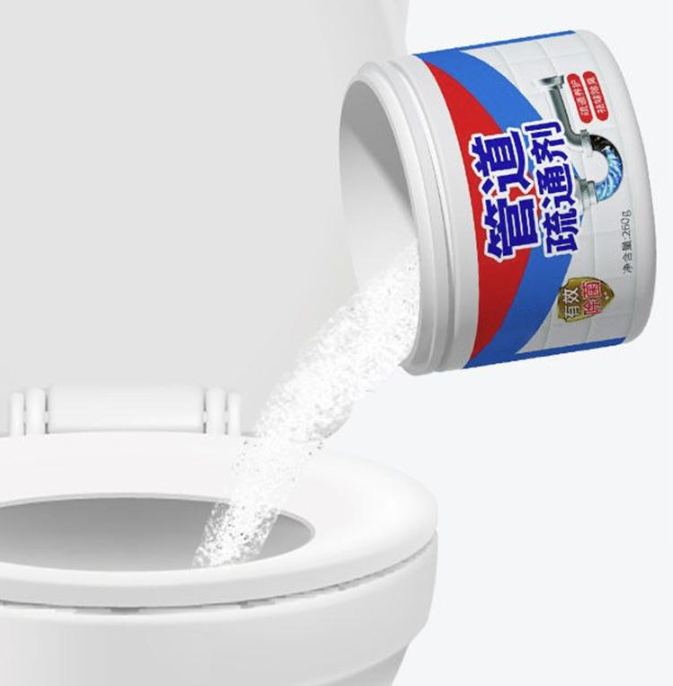 260g Strong Drain Cleaners Drain Wash Basin Pipe Dredging Agent Cleaning Powder Kitchen Water Sewer Toilet Cleaning Deodorant