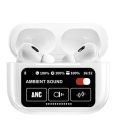 Cizzy A9 pro/ Pro/ airpods Touch Screen ANC Wireless Earbuds Headset TWS Noise Cancelling Earbud Bluetooth Headphone 5.4 Support APP Long Battery life orignal airpods pro. 