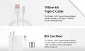 Mi Xiaomi 120W HyperCharge Adapter Combo|Laptops, Tablets & Mobile Charger|(Adapter + USB to Superfast 6A Type C Cable). 