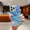 For iPhone 16 15 14 13 Pro Max 12 11 Pro 7 Plus 8 XS X XR SE 2020 Flower Bling Phone Case Epoxy Shockproof Phone Case Cover. 