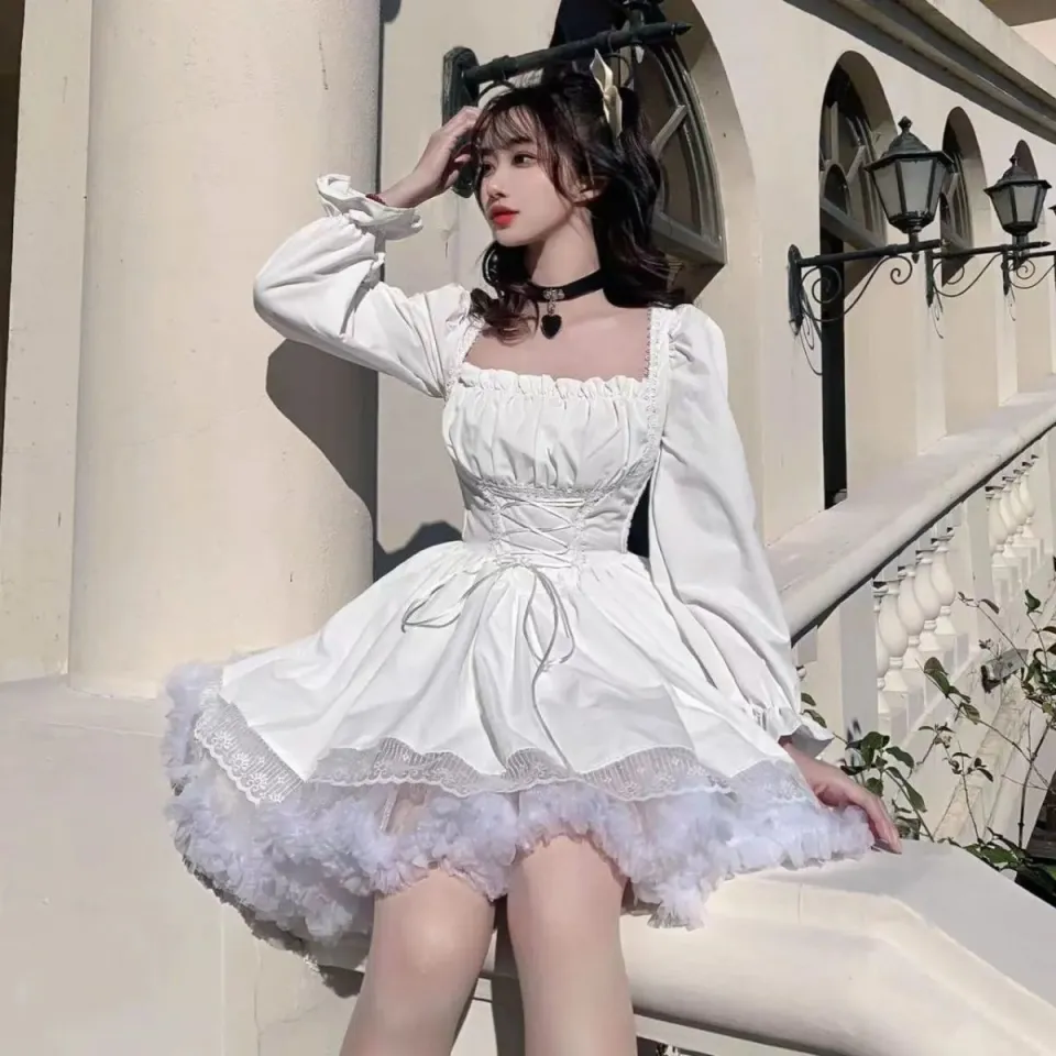 Lace lolita dress best sale