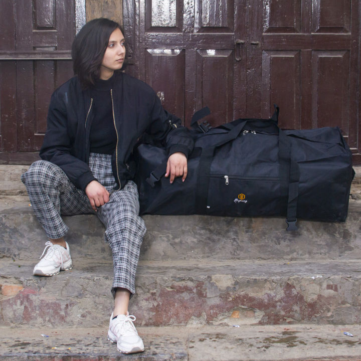 Bajrang 36 Inchi Unisex Large Capacity Folding Duffle Bag Travel Clothes Storage Bags