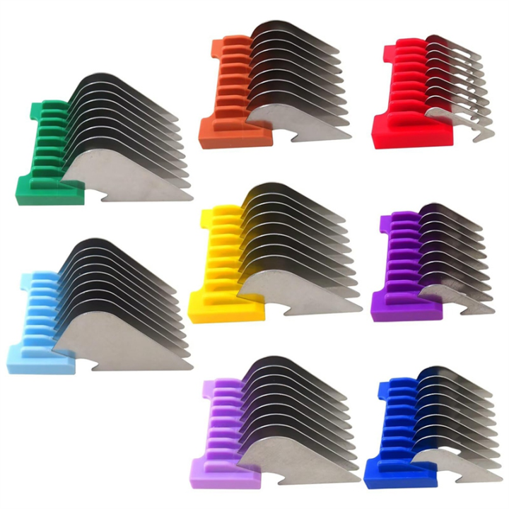 Electric%20Clipper%20Limit%20Comb%20Set%20Stainless%20Steel%208-Color%20Hair%20Guide%20for%201854%20Pet%20Shaver%20Animal%20-%20Image%203