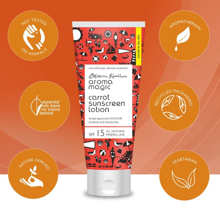 Blossom%20Kochhar%20Aroma%20Magic%20Carrot%20Sunscreen%20for%20Dry%20Skin%20with%20SPF%2015%20-%2050%20ml%20-%20Image%205
