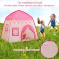 Castle Kids Play Tent for Girls Boys Christmas Birthday, Large Princess Playhouse, Children Fairy Tale Teepee Tent for Indoor Outdoor with Carry Bag. 