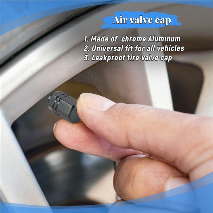 4PCS%20Aluminum%20Tire%20Wheel%20Rims%20Stem%20Air%20Valve%20Caps%20Tyre%20Cover%20Car%20Truck%20Bike%20-%20Image%204