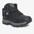Black Trekking Shoes For Men. 