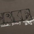 Erke Drak Grey Men Crew T-shirt 11224202132-102. 