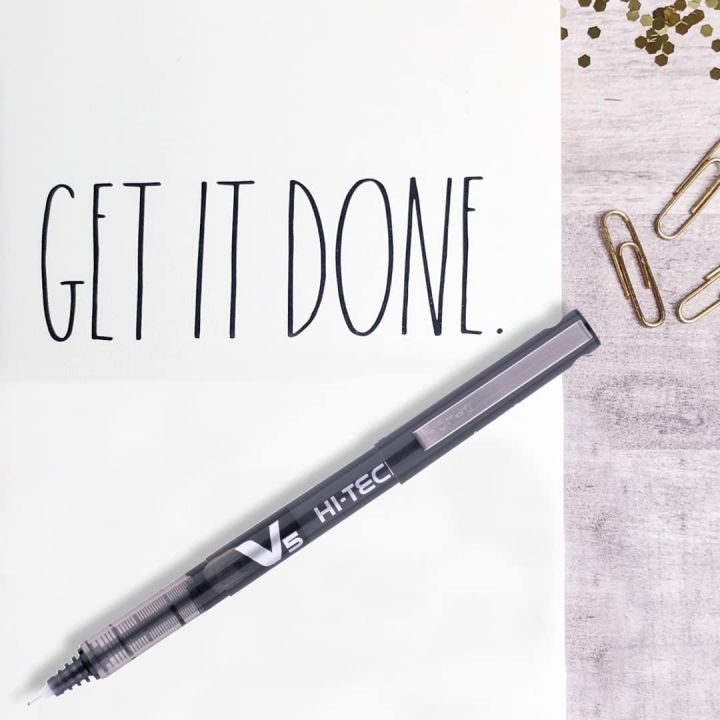 Pilot%20Hi-Tecpoint%20V5%200.5mm%20Extra%20Fine%20Point%20Pure%20Liquid%20Ink%20Roller%20Ball%20Pen%20%7C%20Available%20In%20Blue,%20Black,%20Red%20&%20Green%20-%20Image%205