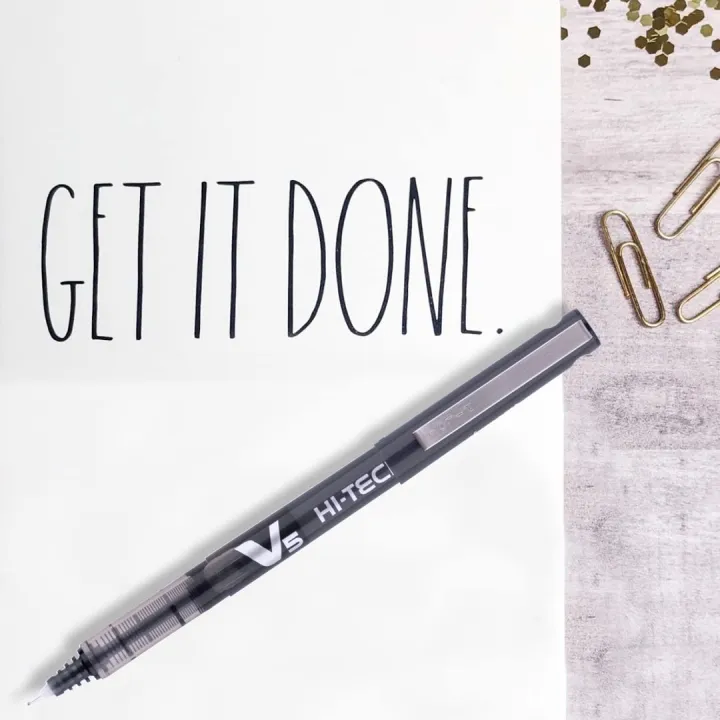 Pilot%20Hi-Tecpoint%20V5%200.5mm%20Extra%20Fine%20Point%20Pure%20Liquid%20Ink%20Roller%20Ball%20Pen%20%7C%20Available%20In%20Blue,%20Black,%20Red%20&%20Green%20-%20Image%205