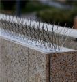 (Pack of 6) Bird Spikes Stainless Steel 5 Pin Deterrent Spikes Repellent Fence Spikes Comes Assembled & Covers 3.84 meters (384cm). 