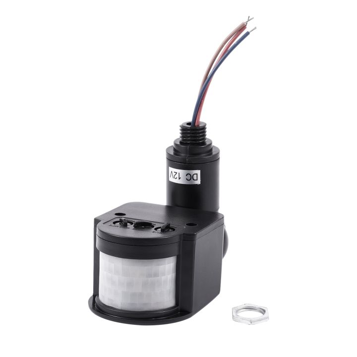 fasdaga%205X%20Outdoor%2012V%20DC%20Automatic%20Infrared%20PIR%20Motion%20Sensor%20Switch%20for%20LED%20Light,%20Black%20-%20Image%203