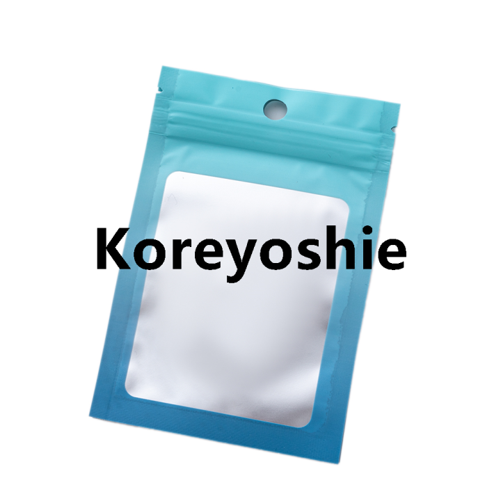 Storage Jewelry DLuxury Plastic Packaging, Re Bag Gradient 100pcs Sealed with Zipper isplay Pouch Packaging Small Business Supplies