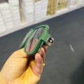 Oversized Square Vintage Korean Green Frame Purple Lens Trendy Sunglasses For Women. 