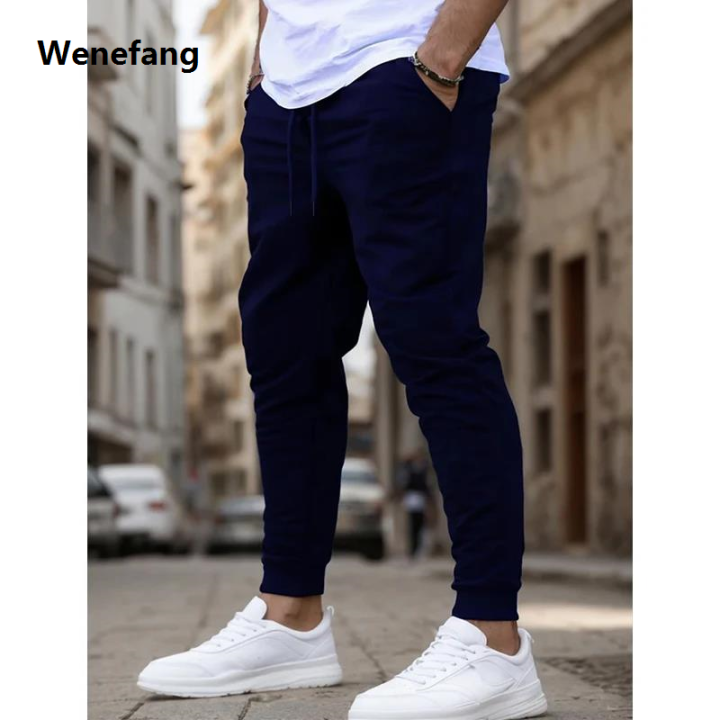 Wenefang%20Summer%20Men's%20Joggers%20Ideal%20for%20Running%20Fitness%20Breathable%20High%20Quality%20Sweatpants%20for%20Workout%20Fashion%20Casual%20Trousers%20-%20Image%206
