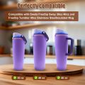 New BPA-Free Replacement Stopper for Owala Freesip 30oz 40oz No Water Leakage Silicone Seal Bottle Cap Mouth Stopper Water Bottle Accessories Water Bottle Top Lid Gasket Plug for Owala Freesip Daily Use. 