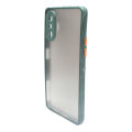 Green/Orange Smooky Mobile Cover For Poco K34T. 