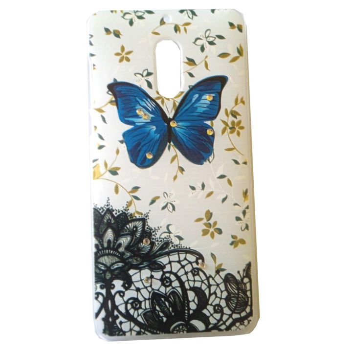 NOKIA 6  printed Crystal Clear  Transparent Hard  Back Case Cover